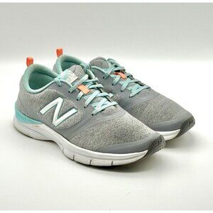 New Balance 711 Running Shoes Sneakers Grey Teal WX711SW Women's 9.5 B